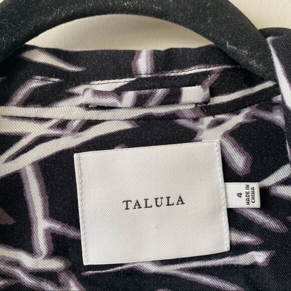 Aritzia - Black & White Lightweight Blazer - Picture 7 of 8